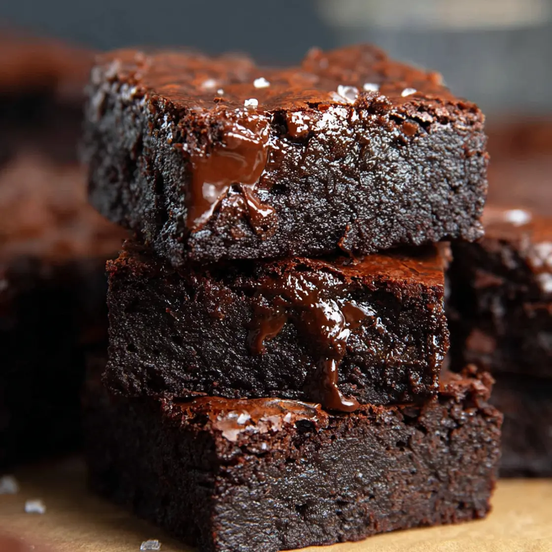Dark Chocolate Brownies Recipe Rich Fudgy