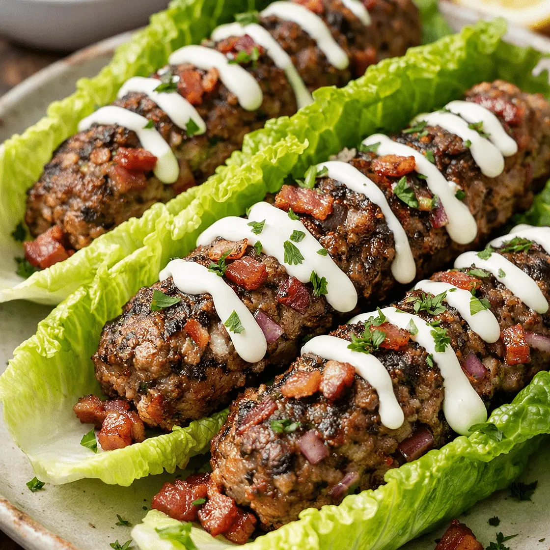 Keto Kofte Kebab