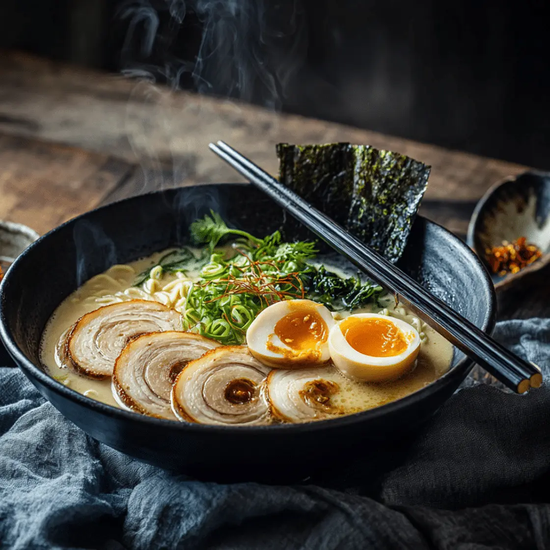 Pork Ramen Recipe with Chashu Belly & Ramen Eggs