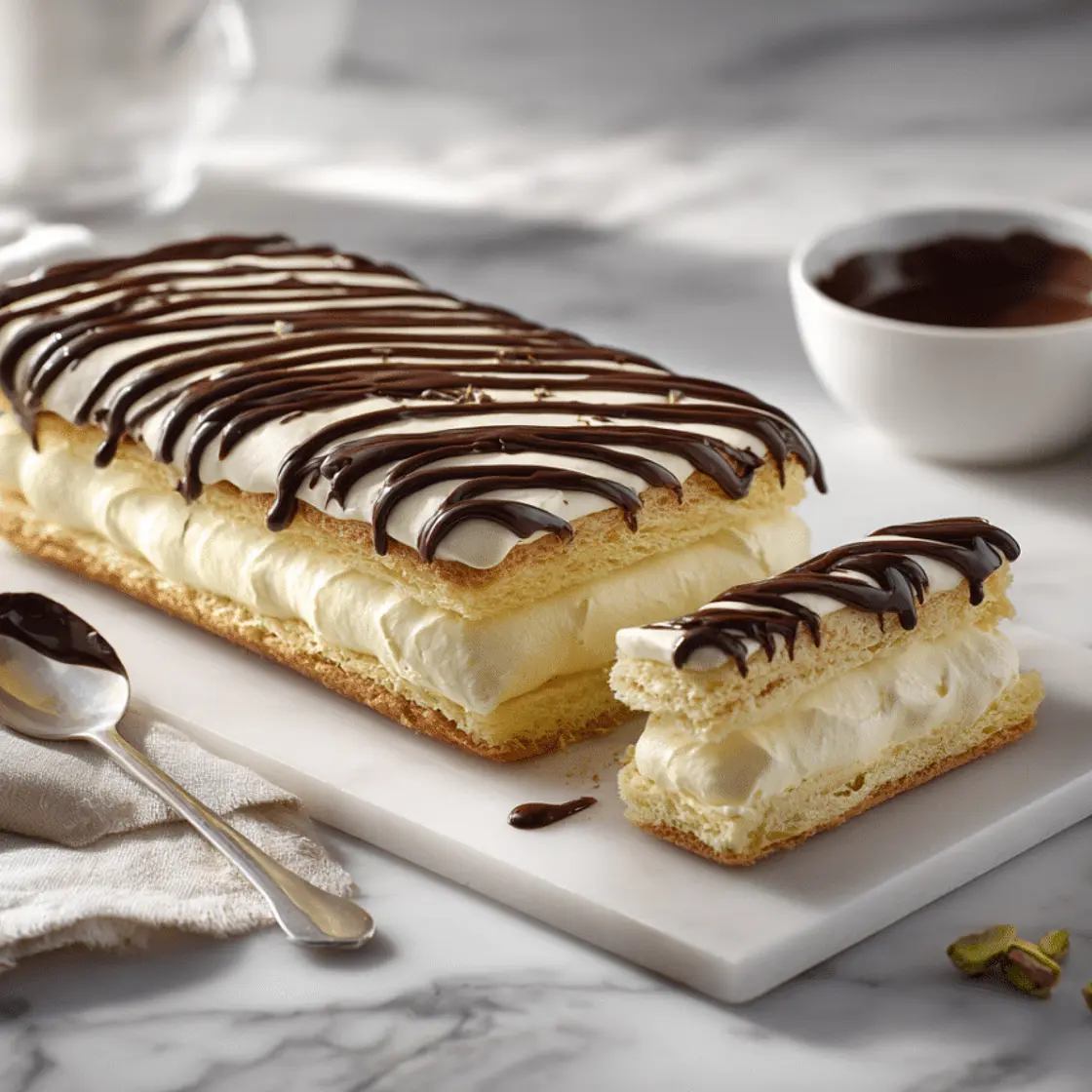 Lady Fingers Eclair – Easy No-Bake French Dessert