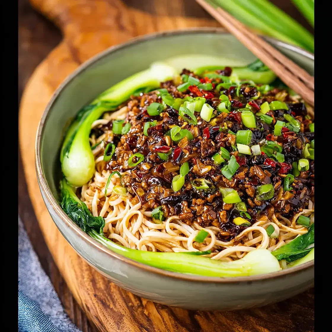 Copycat PF Chang Dan Dan Noodles Warm Satisfying Way Better Than Takeout