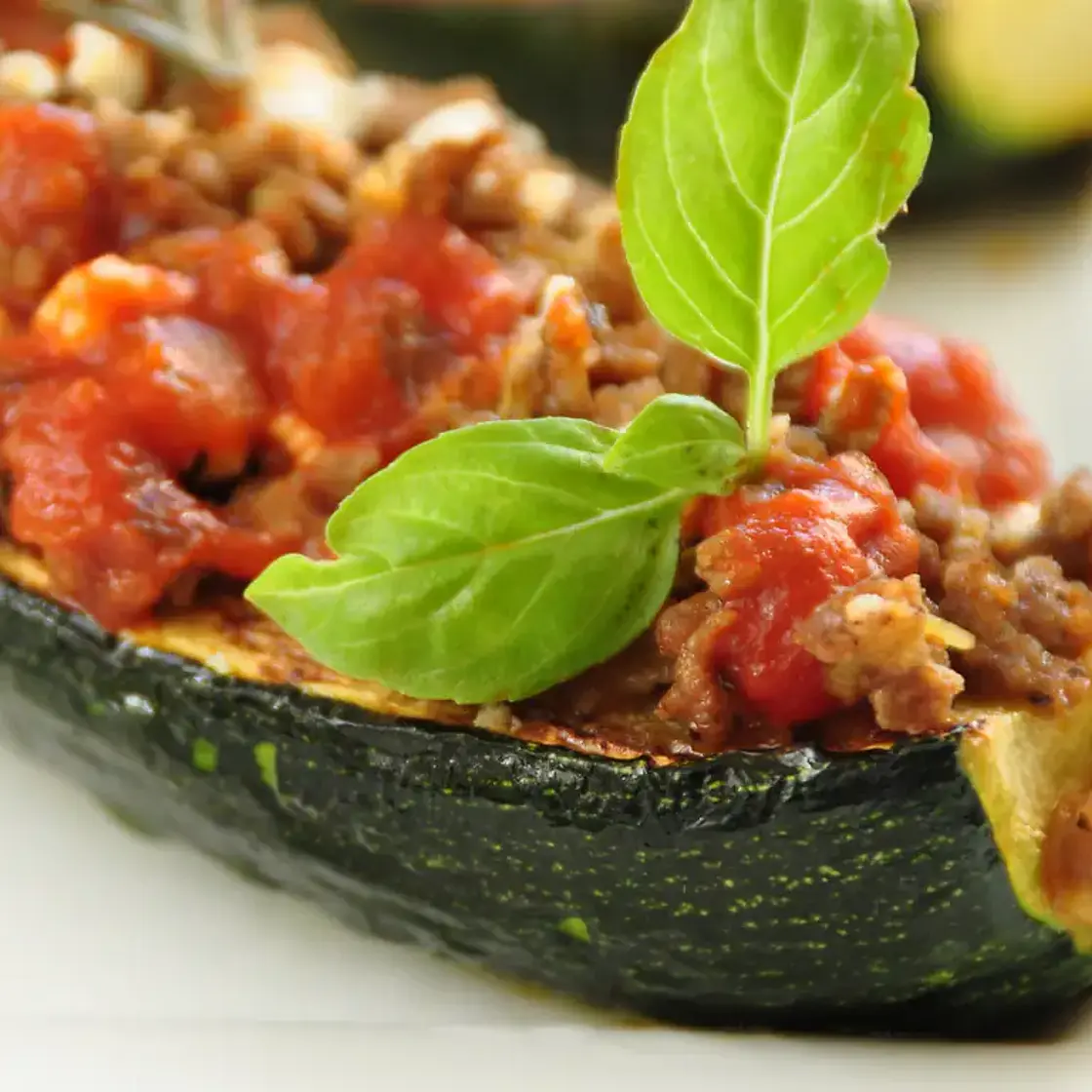 Courgette farcie