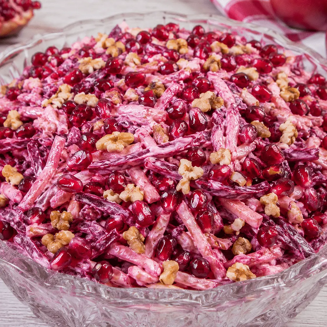 Salat mit Granatapfel