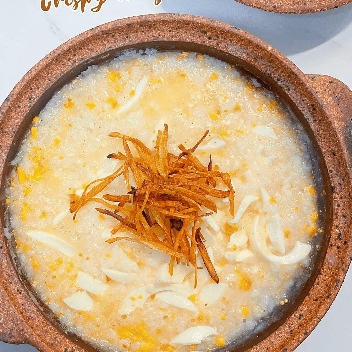 Ginger Shreds & Egg Warming Congee