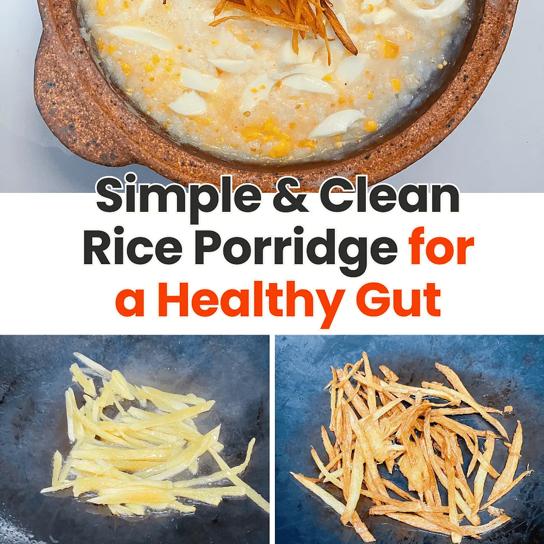 Ginger Shreds & Egg Warming Congee