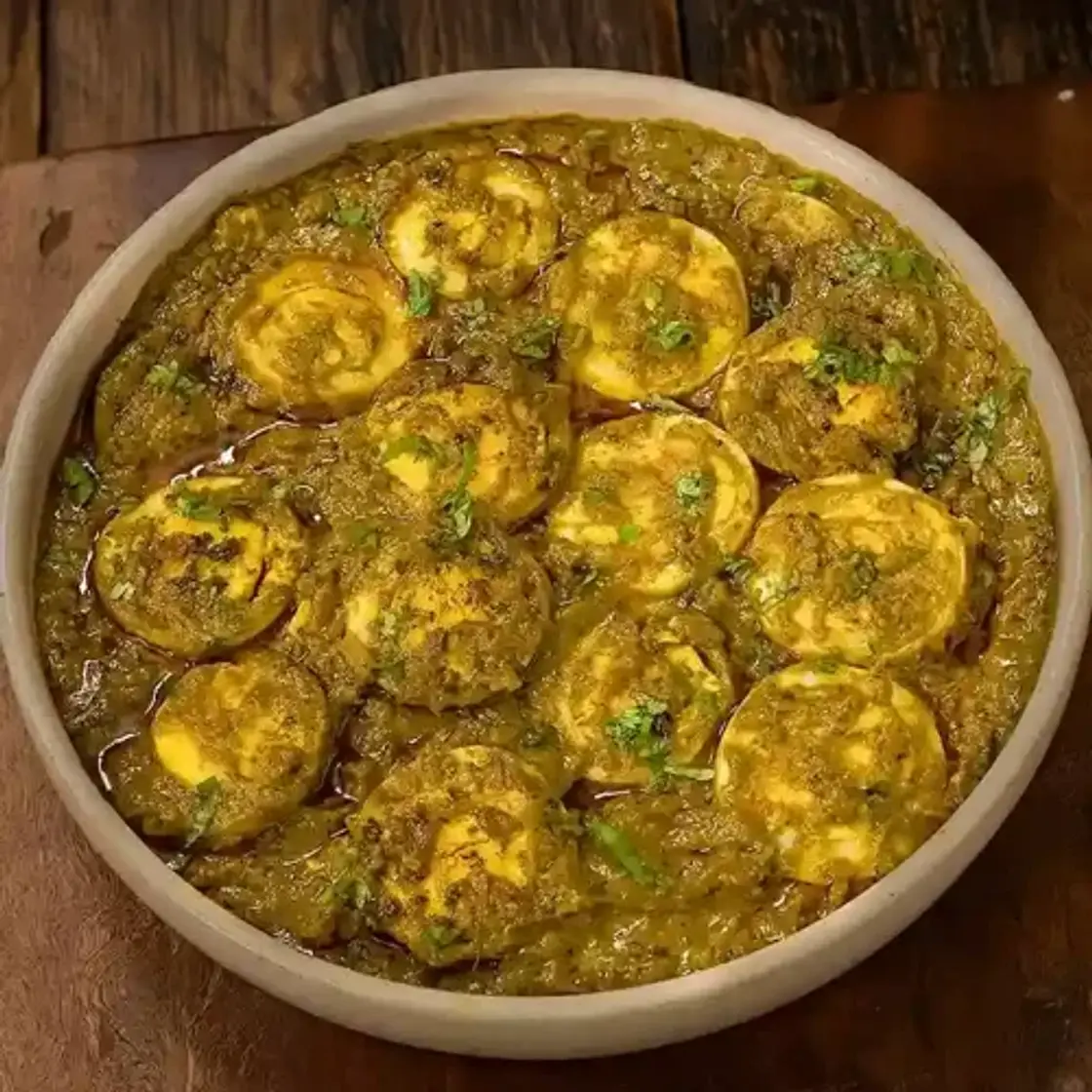 Hariyali Egg Curry