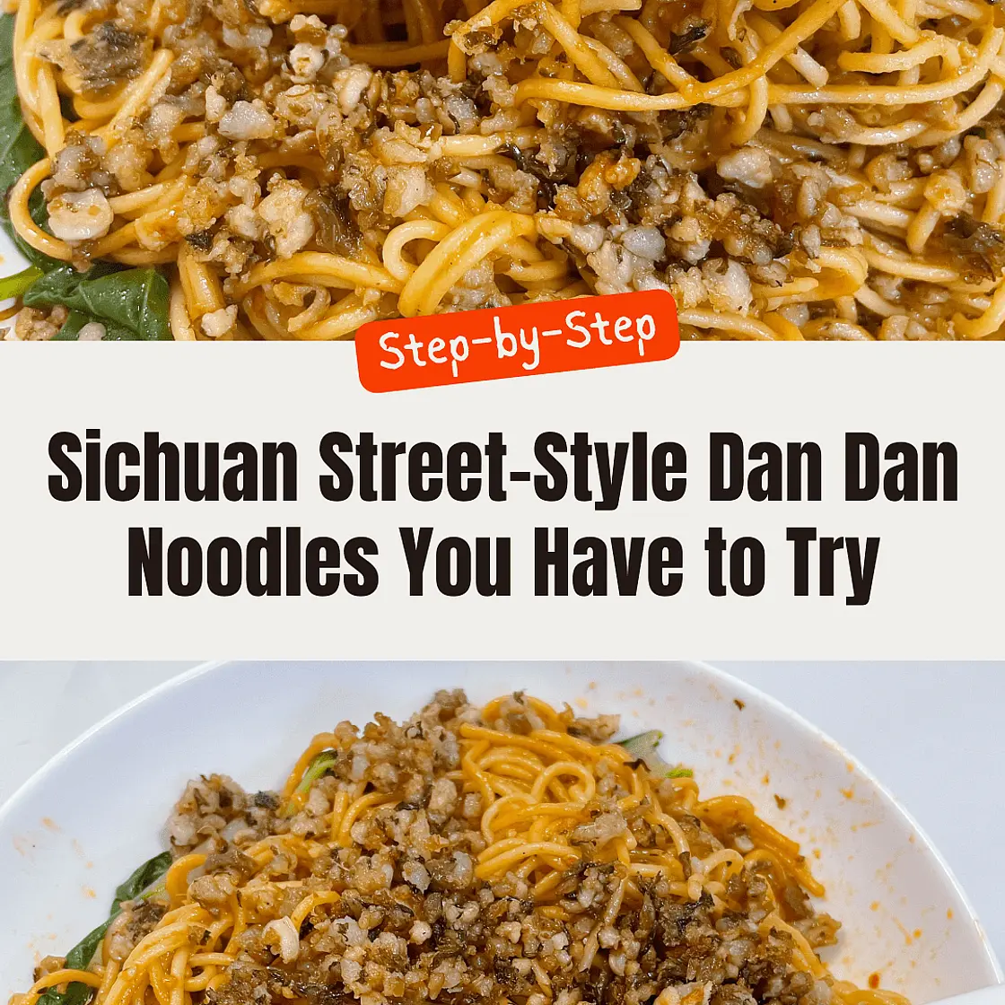 Real Sichuan Dan Dan Noodles (Better Than Takeout!)