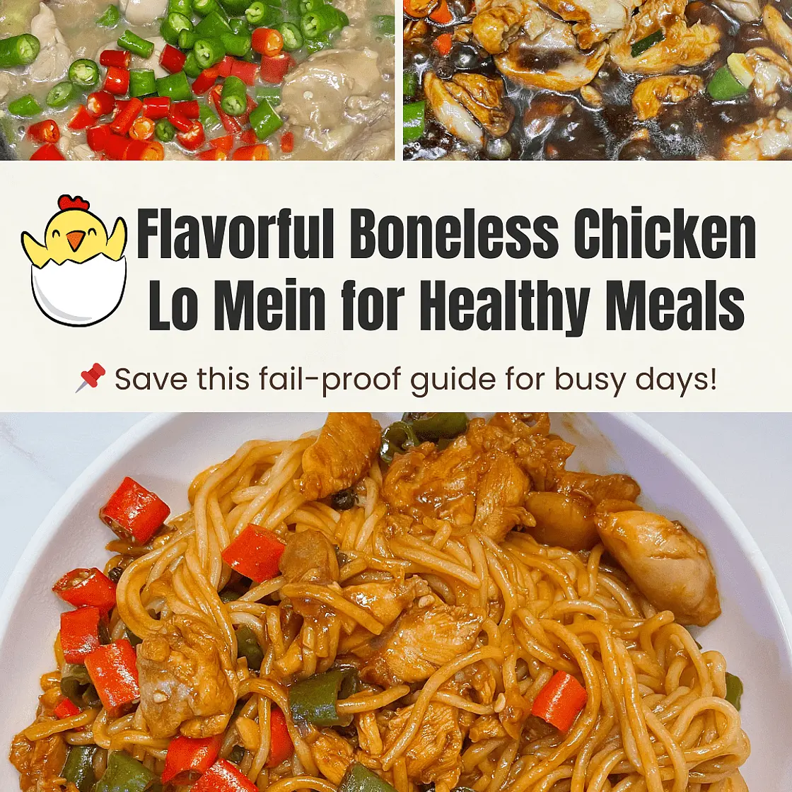Spicy Double Pepper Chicken Lo Mein Recipe (Mala Flavor)