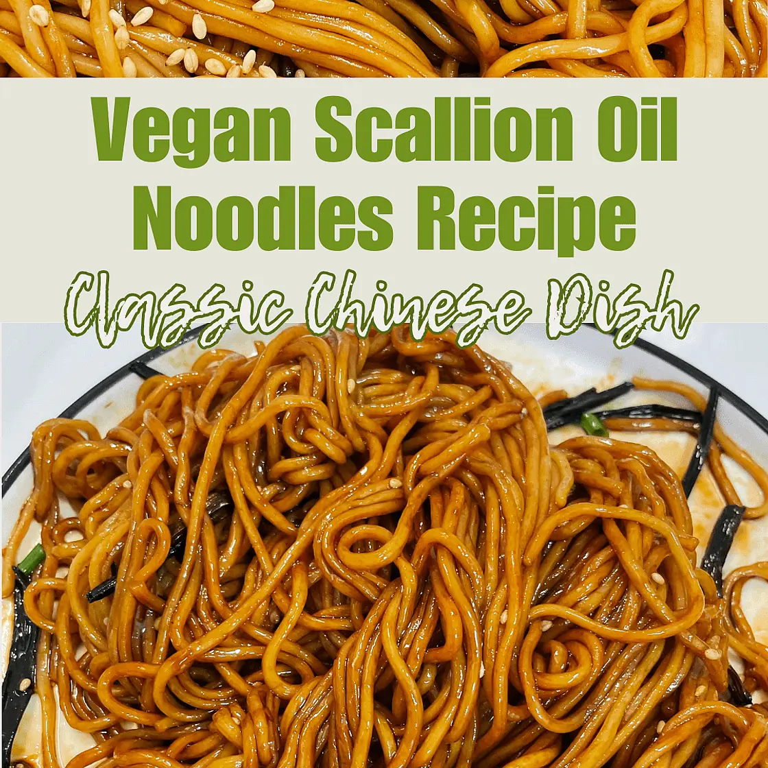 Easy Shanghai Scallion Oil Noodles Recipe - Better Than Takeout!