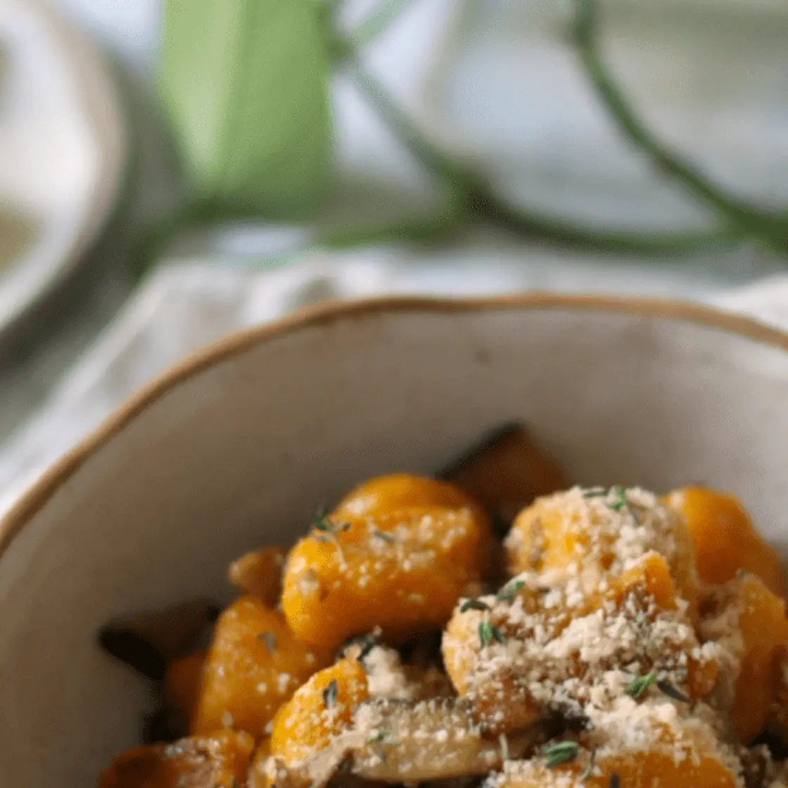 Gnocchi vegan alla zucca