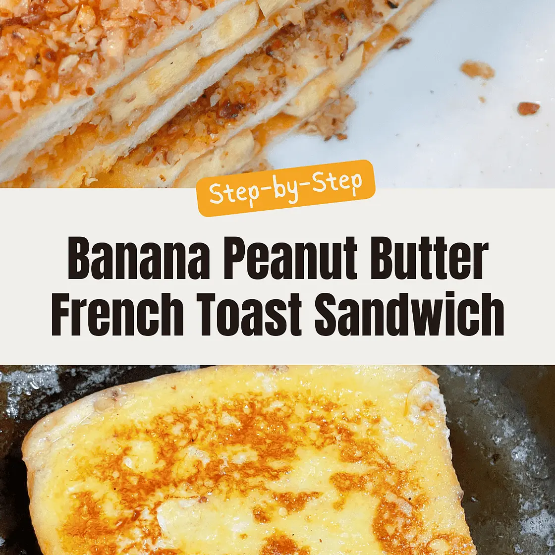 How to Make Banana Peanut Butter French Toast (Healthy Version)