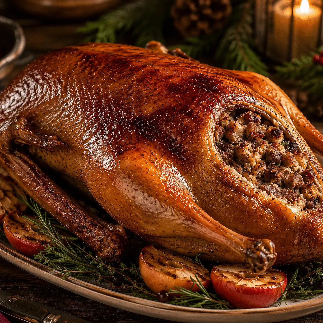 Gefüllte Weihnachtsgans nach Familienart - Henriette