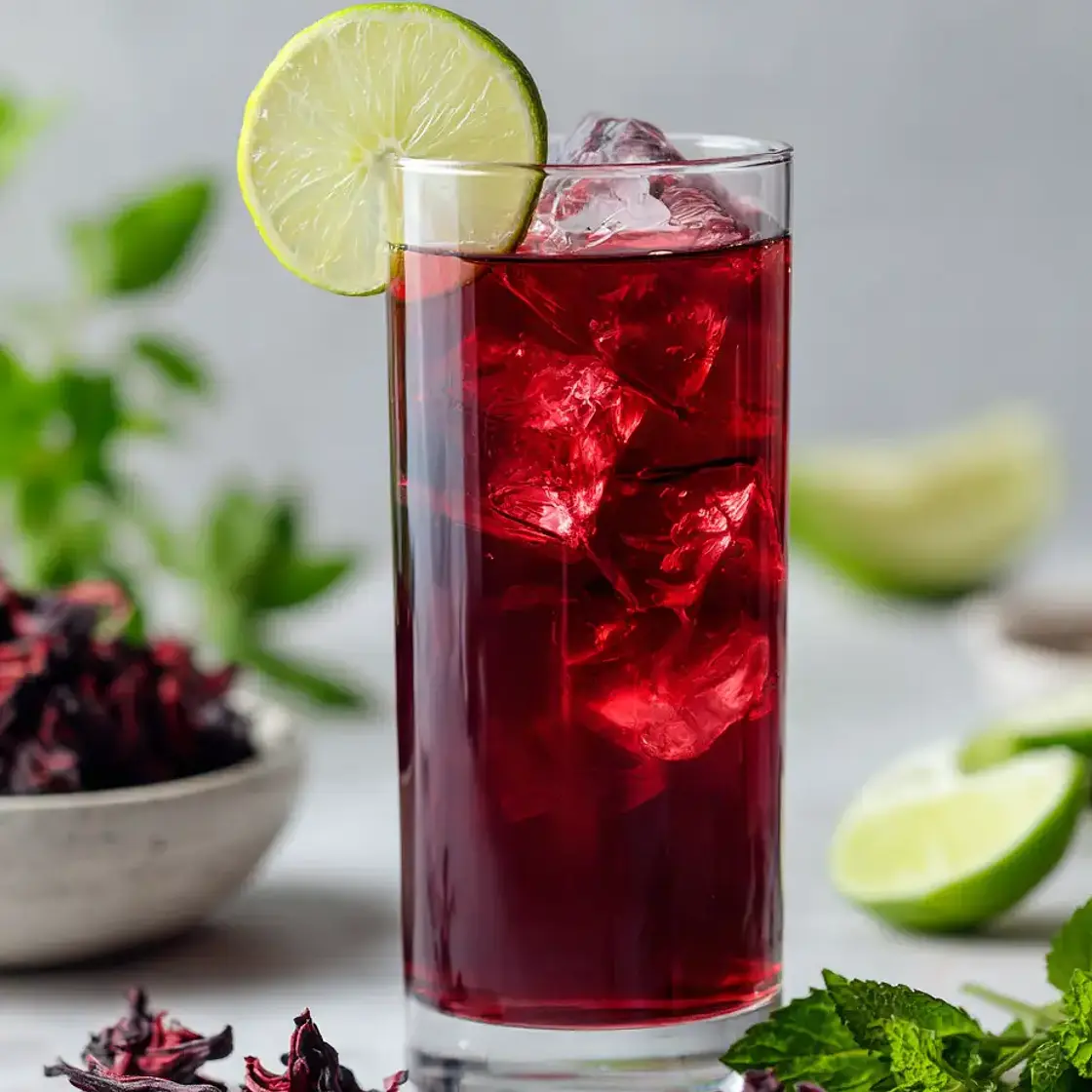 Hibiscus Tea (Refreshing Iced Herbal Drink)
