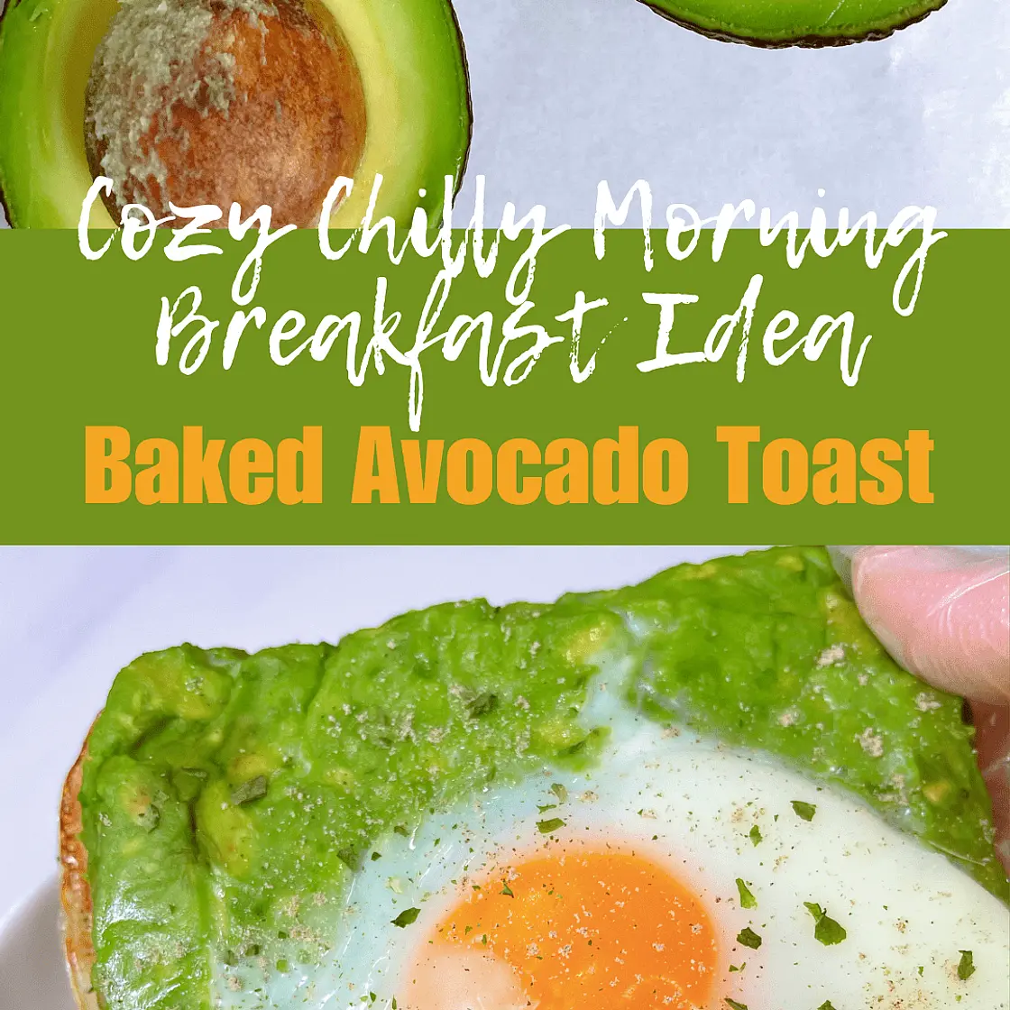 Baked Avocado Toast with Runny Egg Recipe