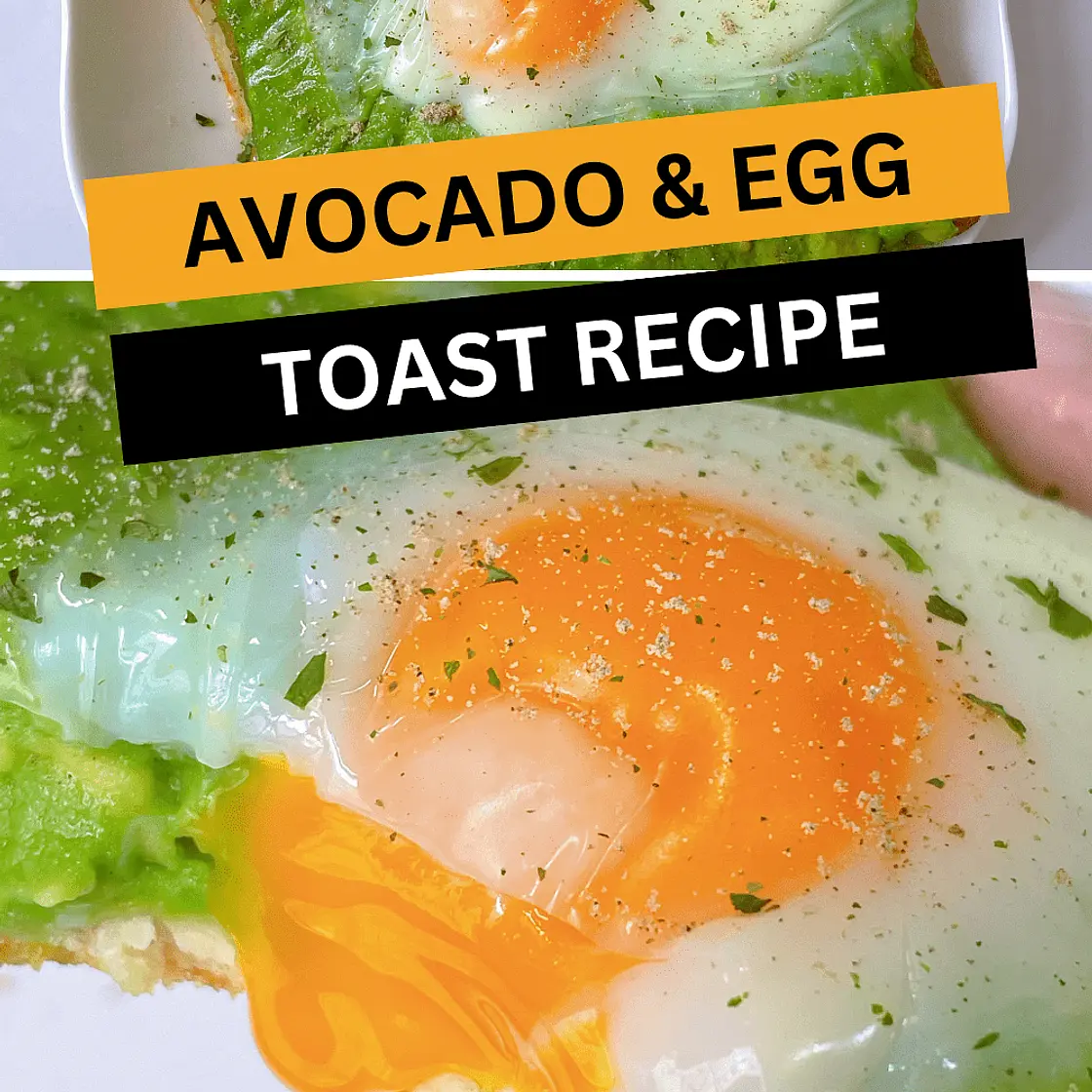 Baked Avocado Toast with Runny Egg Recipe