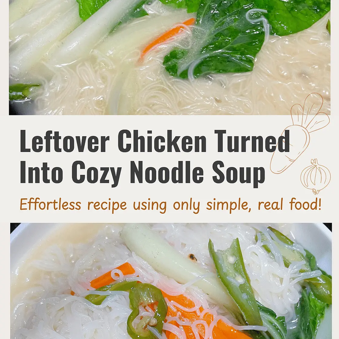 Chinese Chicken Noodle Soup with Baby Bok Choy – Instant Pot Recipe