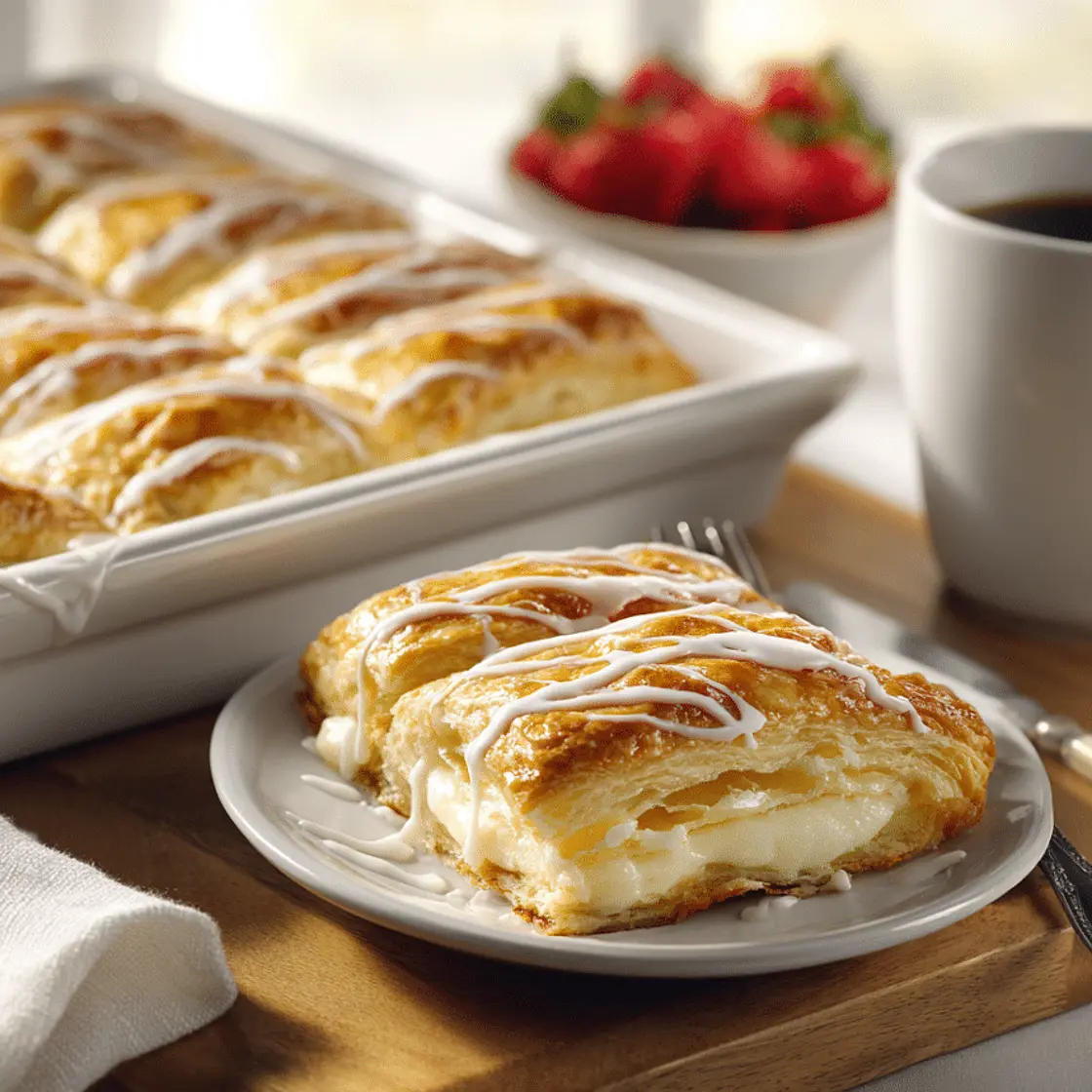 Easy Cheese Danish with Crescent Rolls