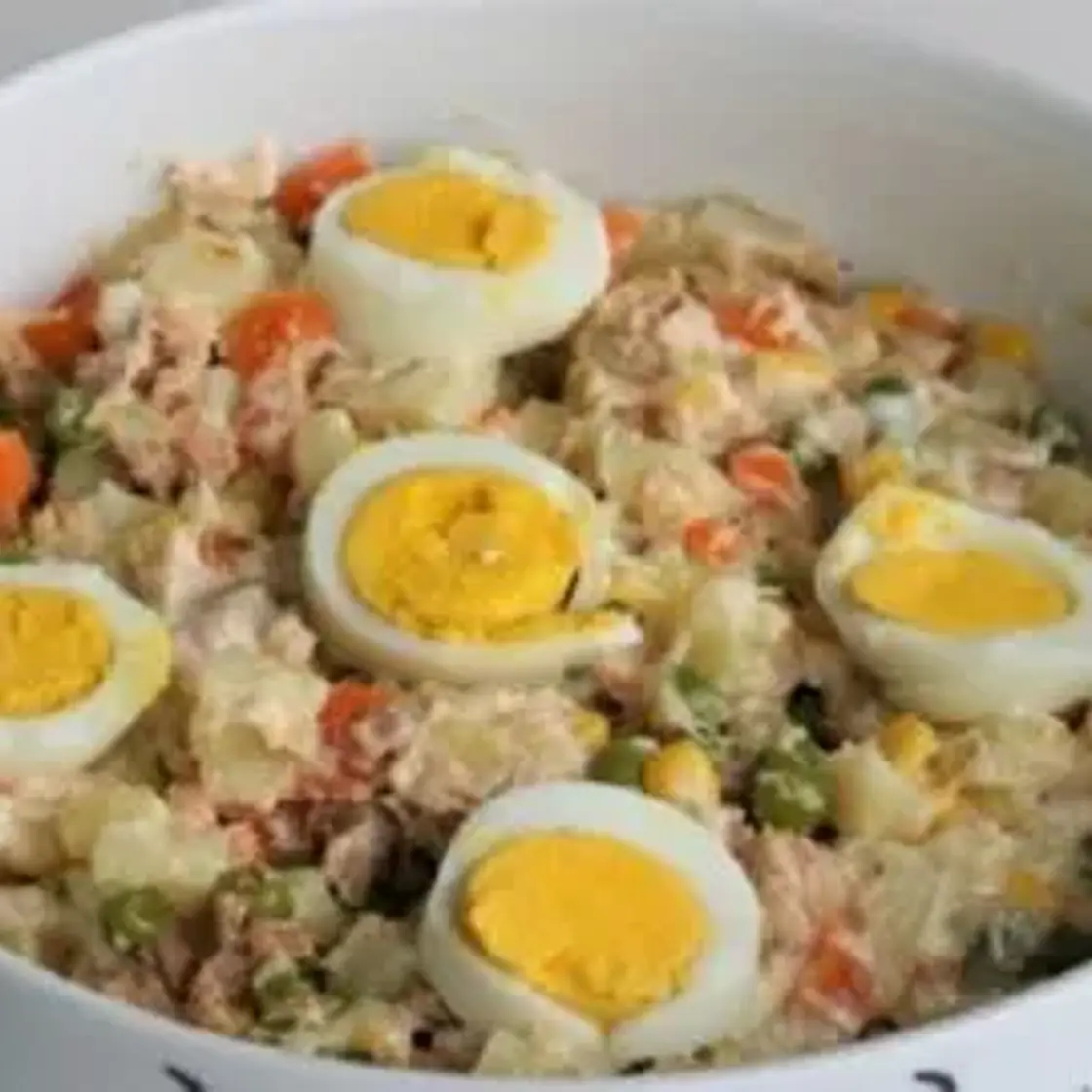 Salada Russa com Atum