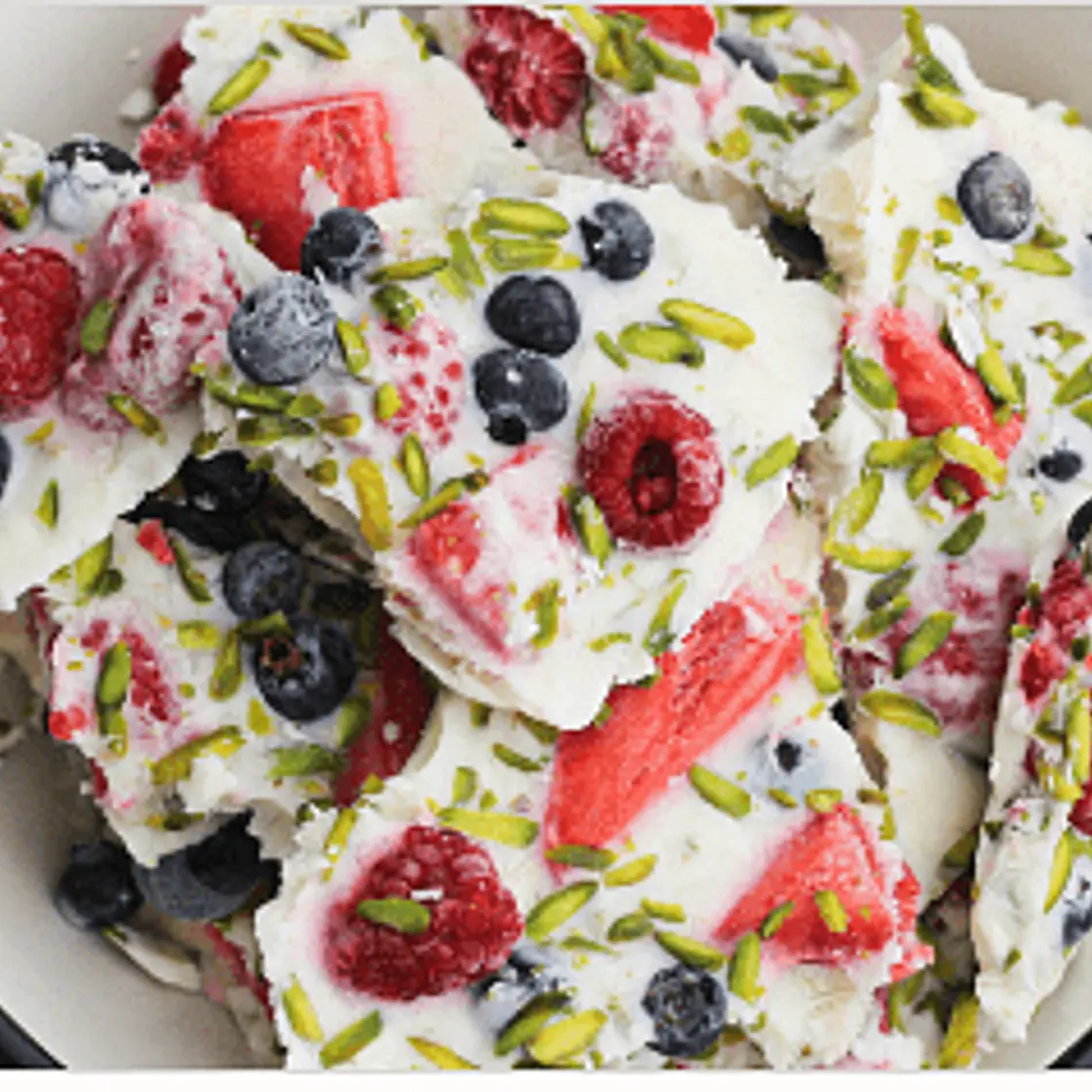 Easy Frozen Yogurt Bark
