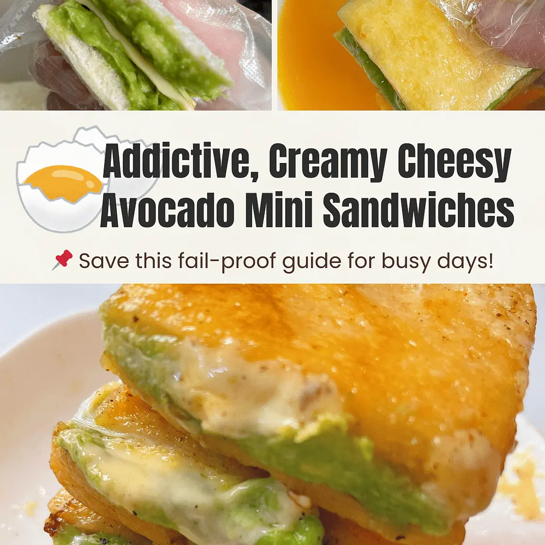 Molten Cheese Avocado French Toast Recipe