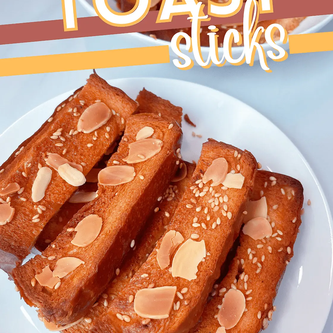 🍯 Sesame Honey Baked French Toast Sticks