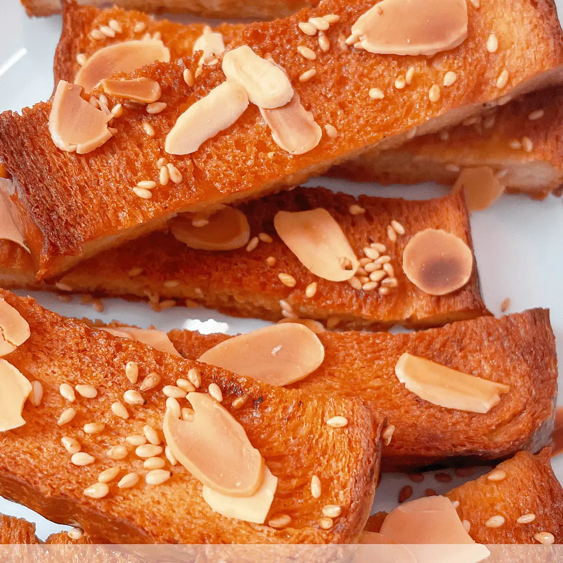 🍯 Sesame Honey Baked French Toast Sticks