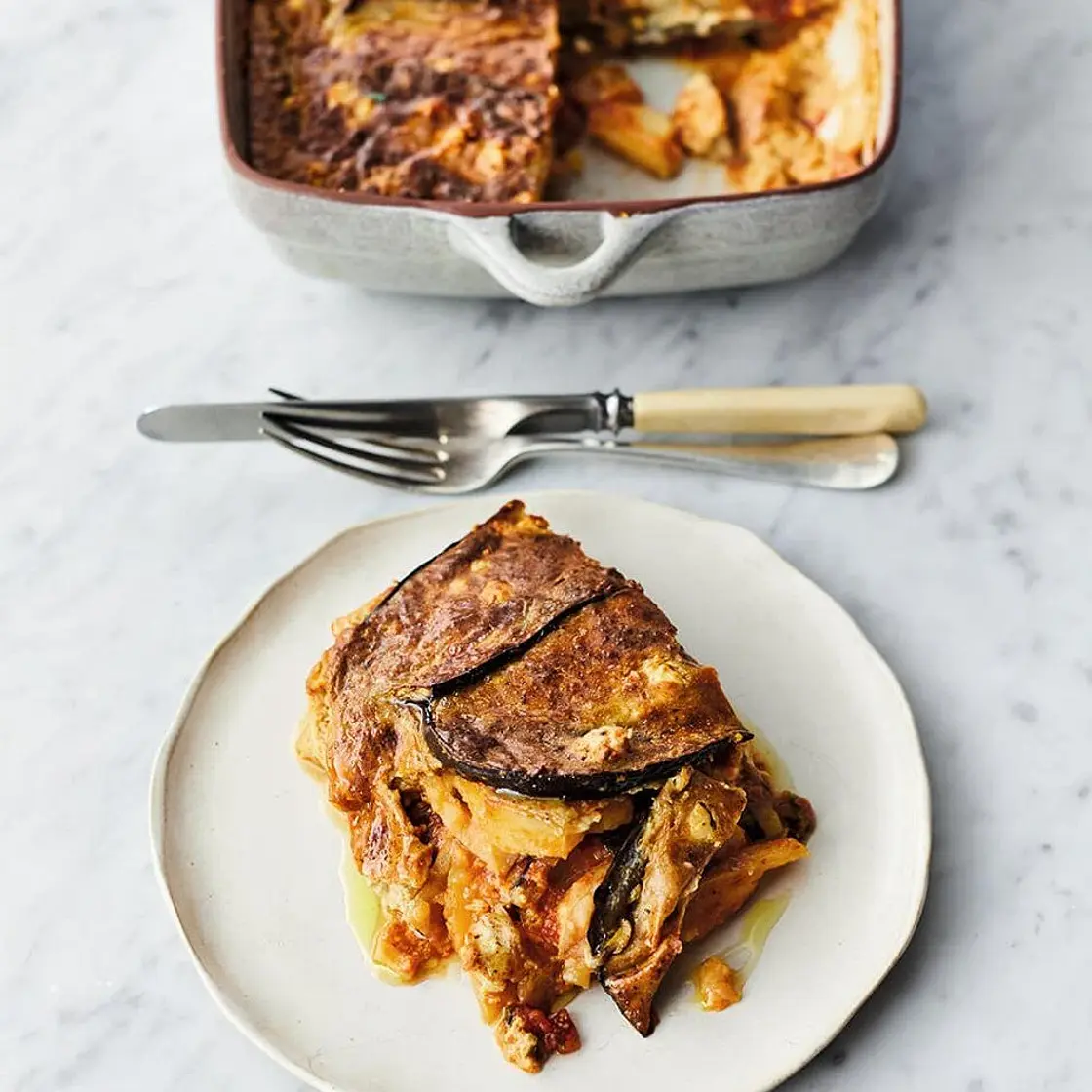 My veggie moussaka