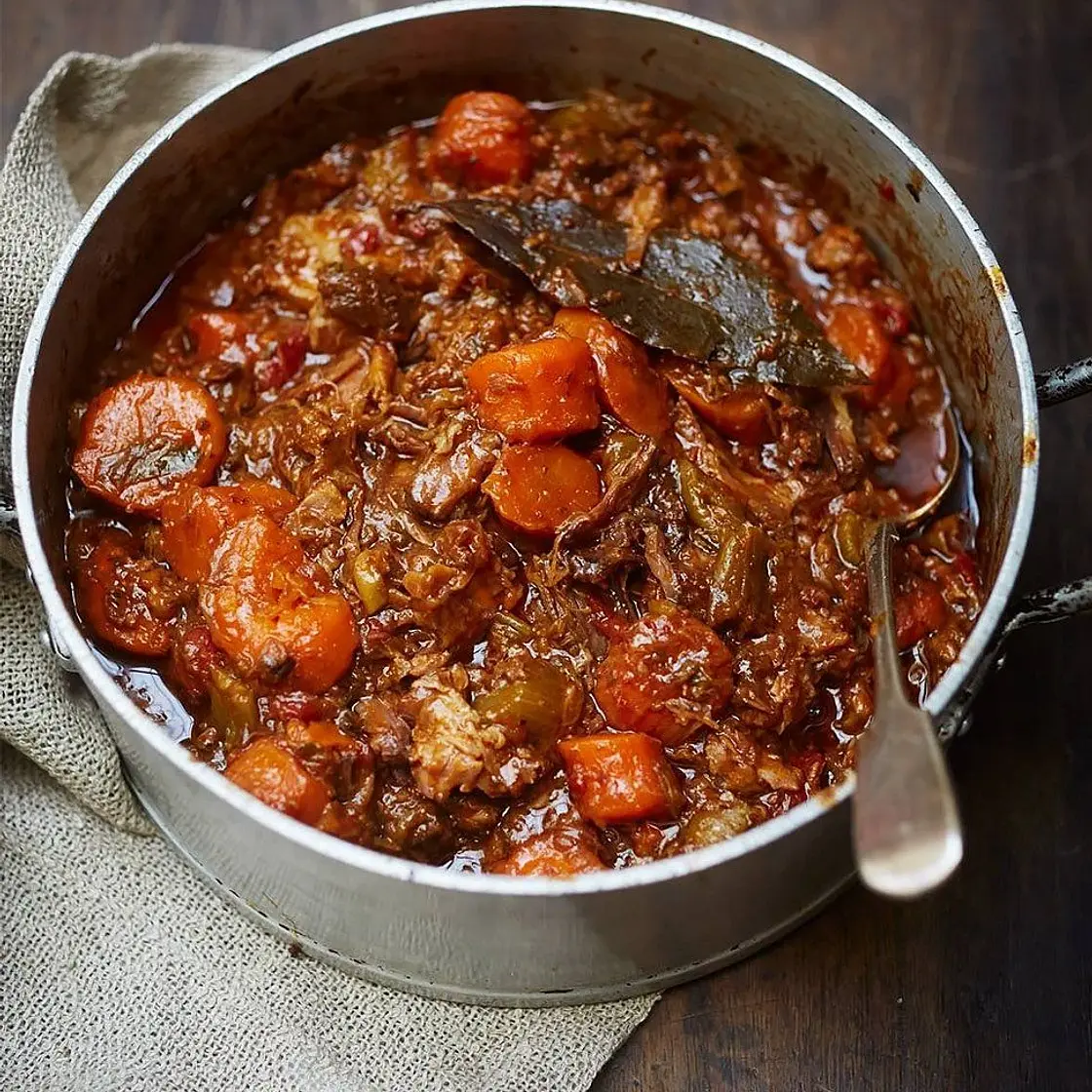 Ridiculously good oxtail stew