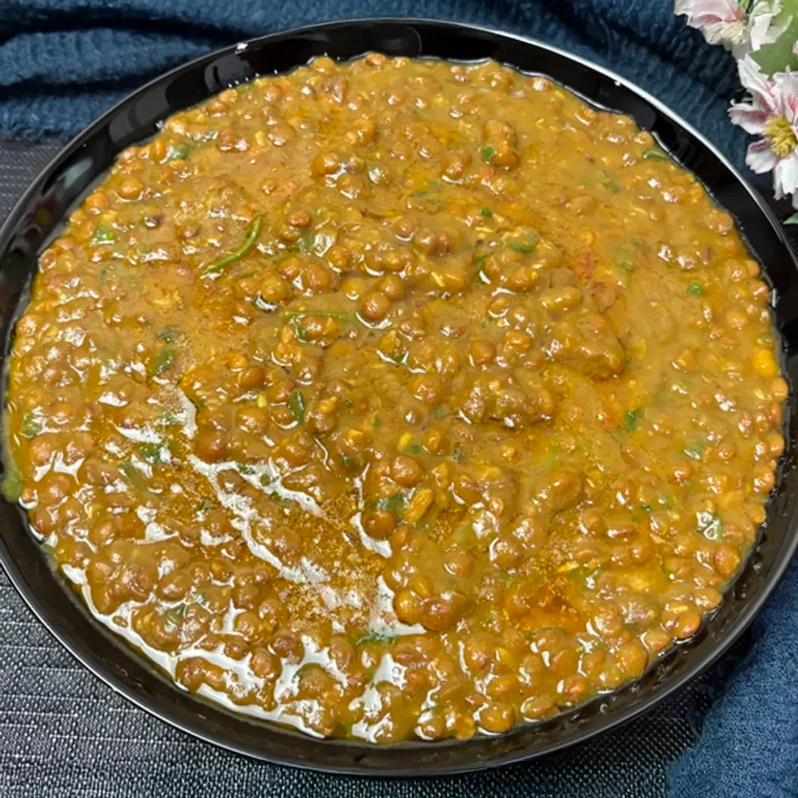 Simple Brown Lentil Curry