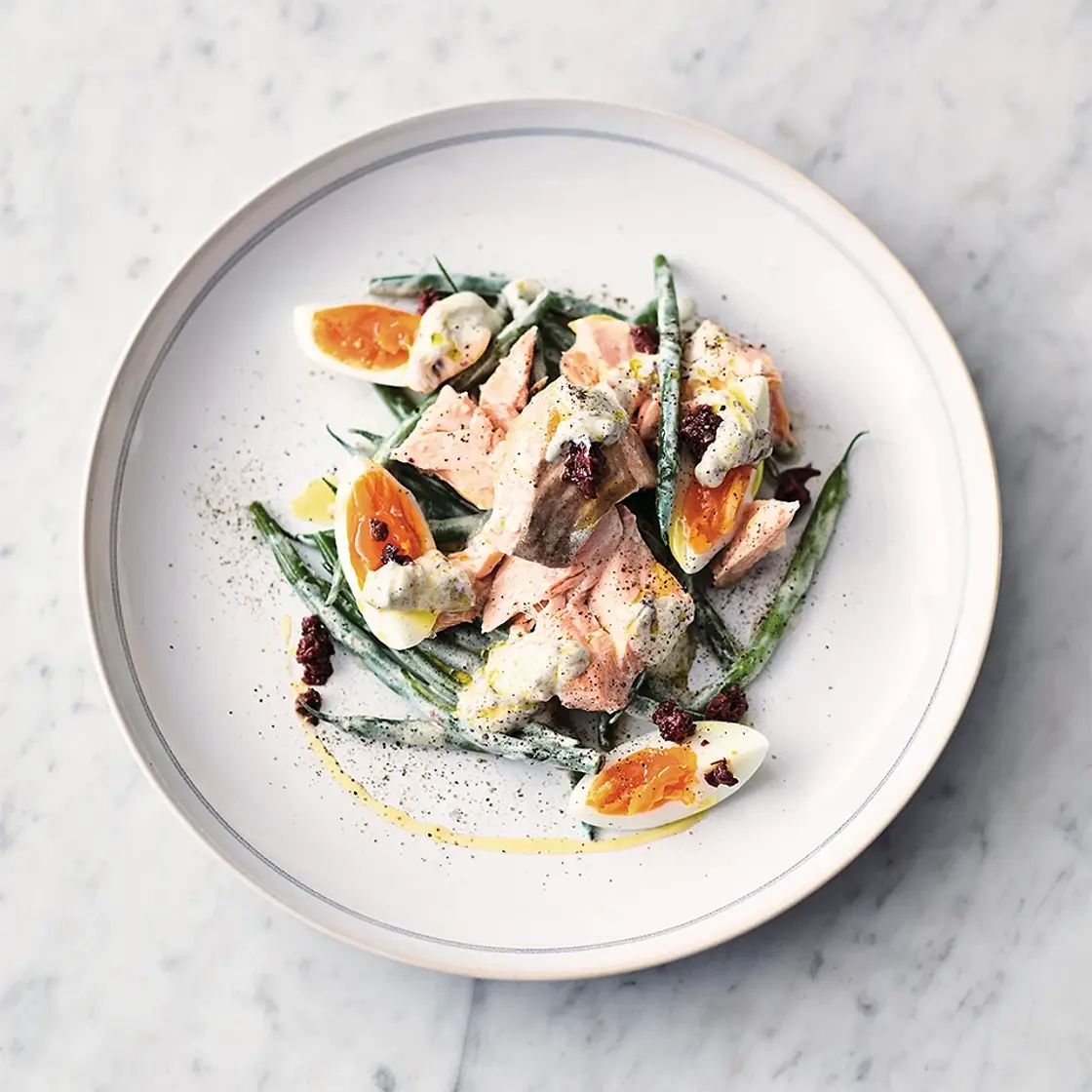 Sorta salmon niçoise