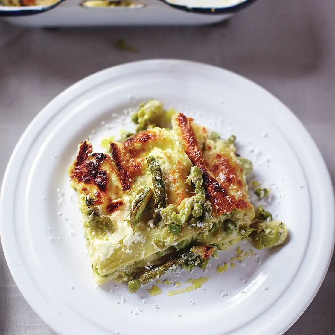 Summer veg lasagne