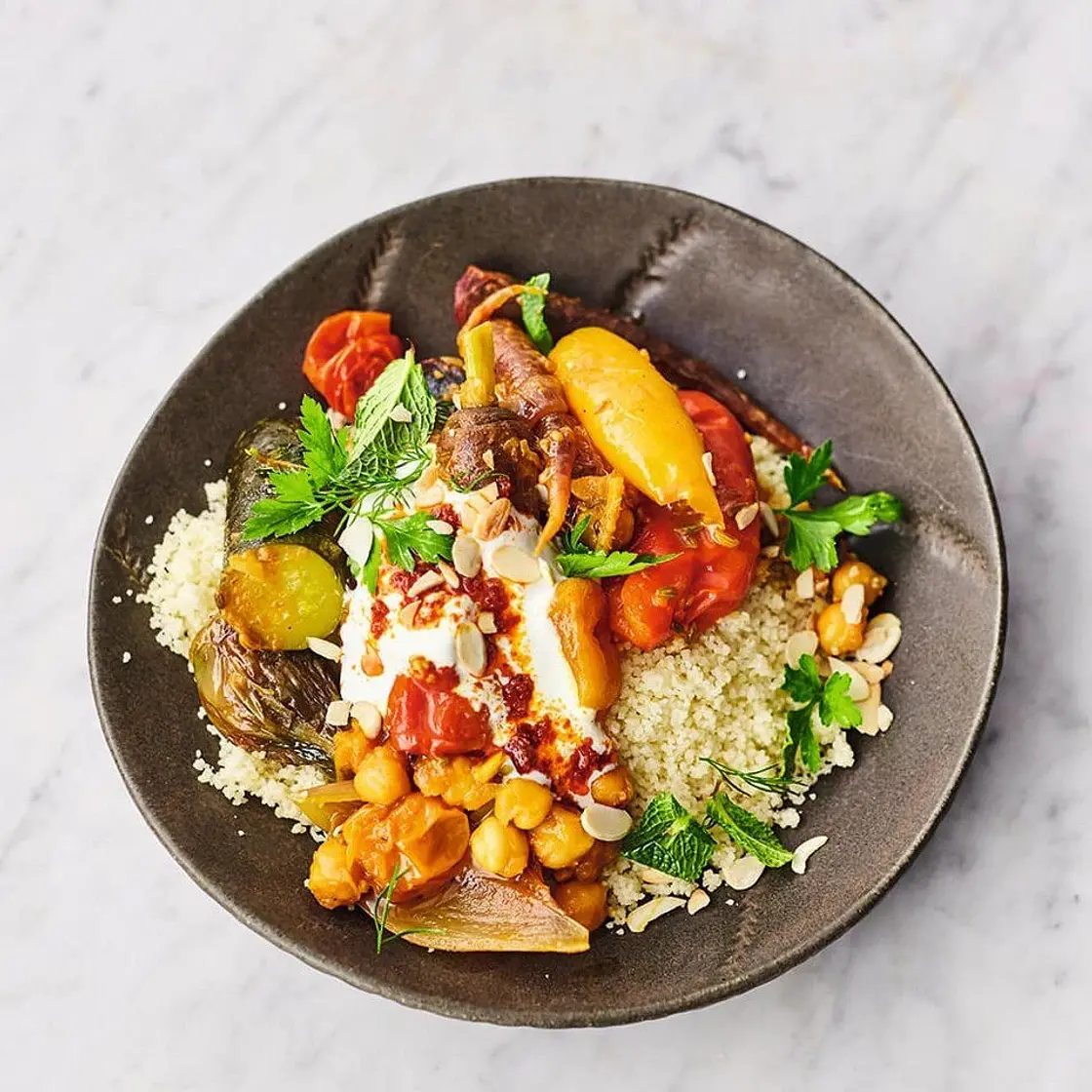 Wonderful veg tagine
