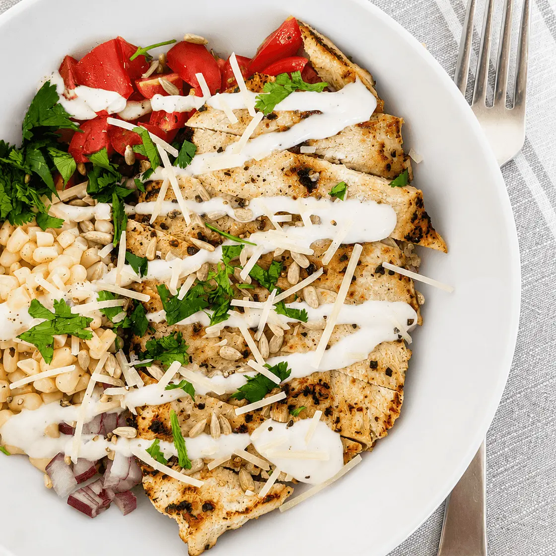 Ranch Chicken Quinoa Bowl
