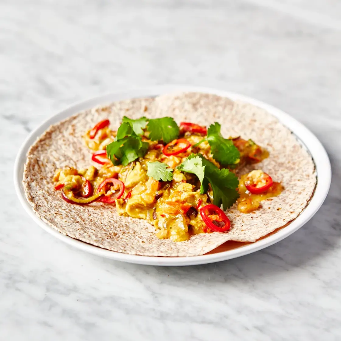 Silky masala eggs
