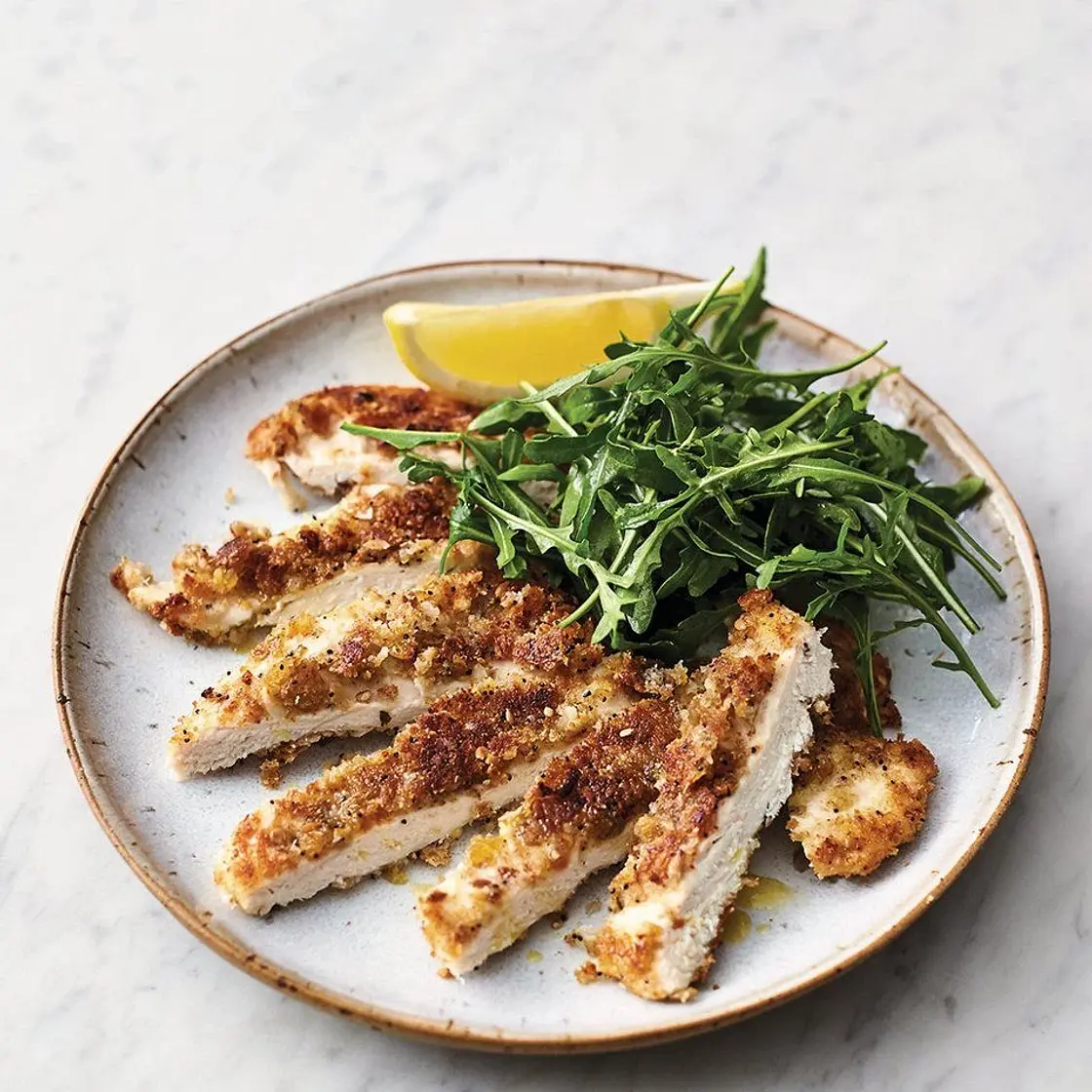 Crispy garlicky chicken