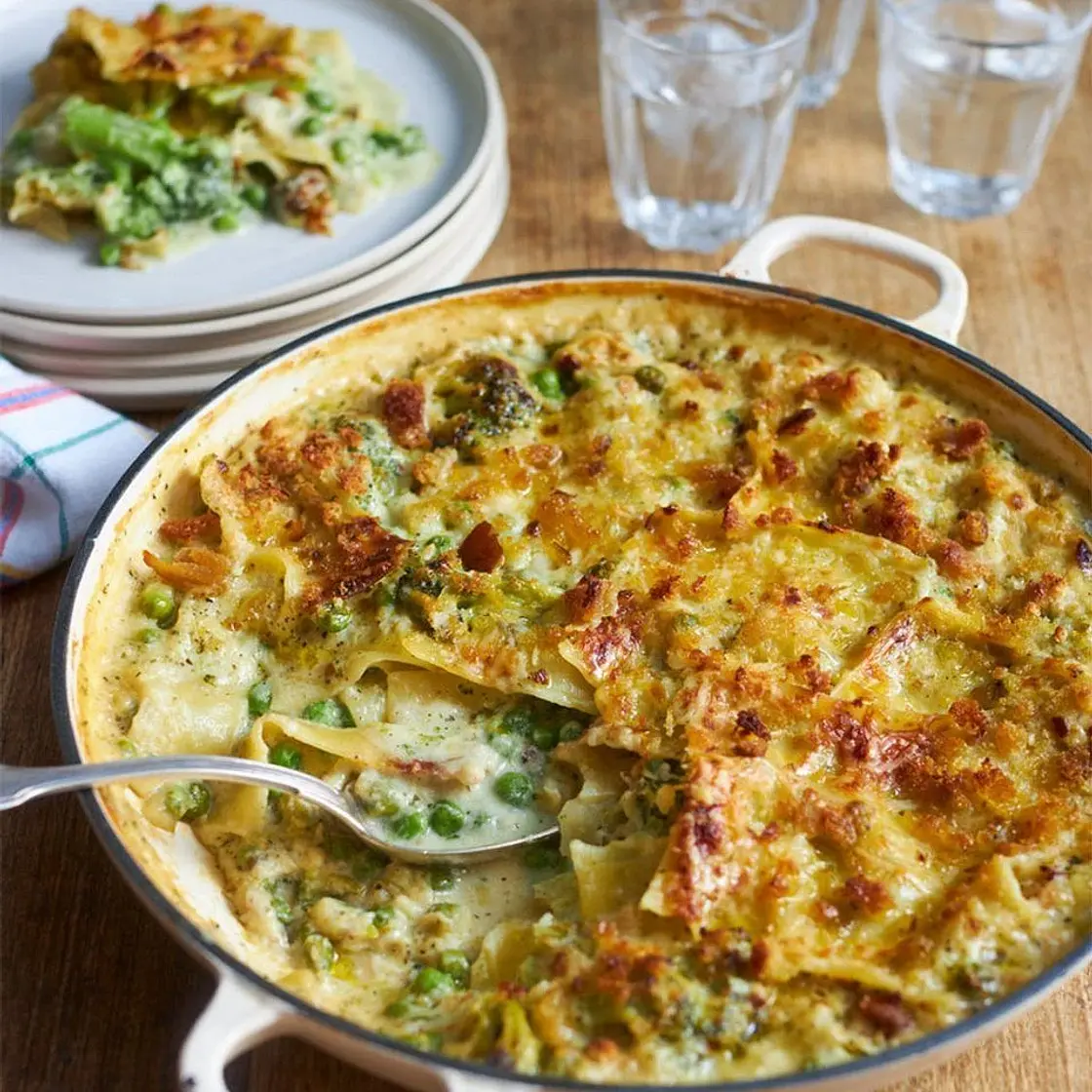 Scruffy veg lasagne