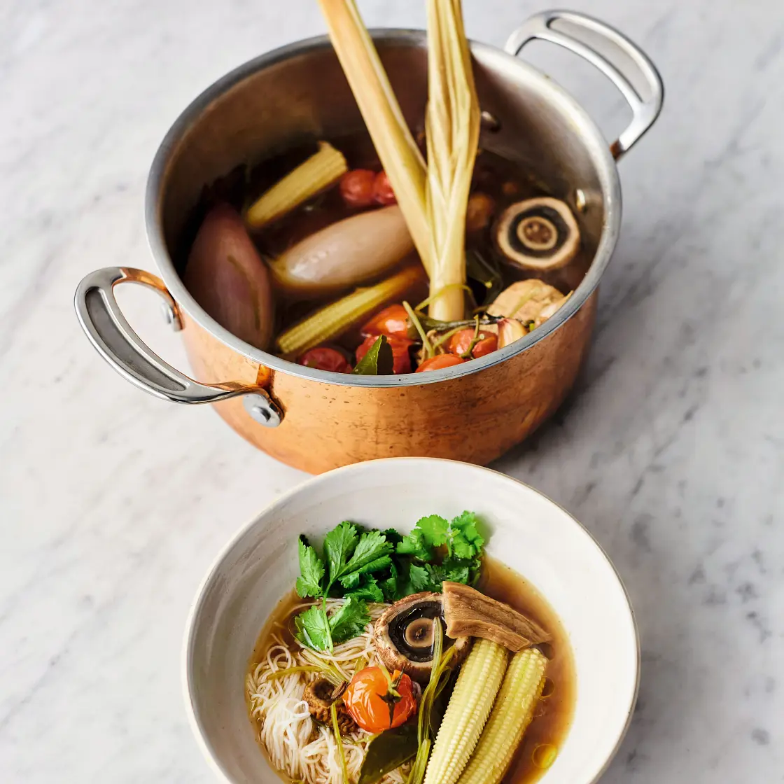 Fragrant noodle soup