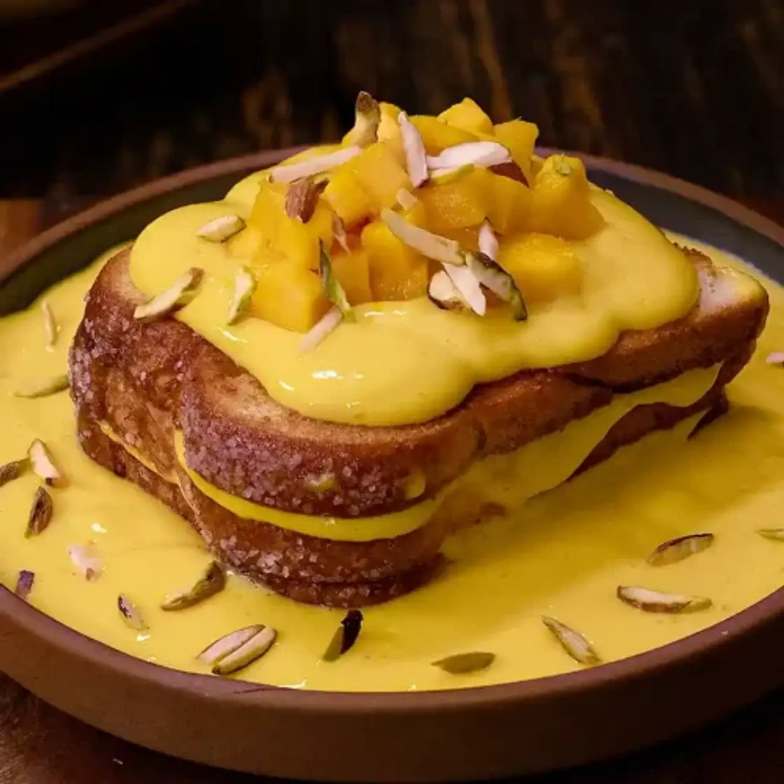 Mango Dessert Toast