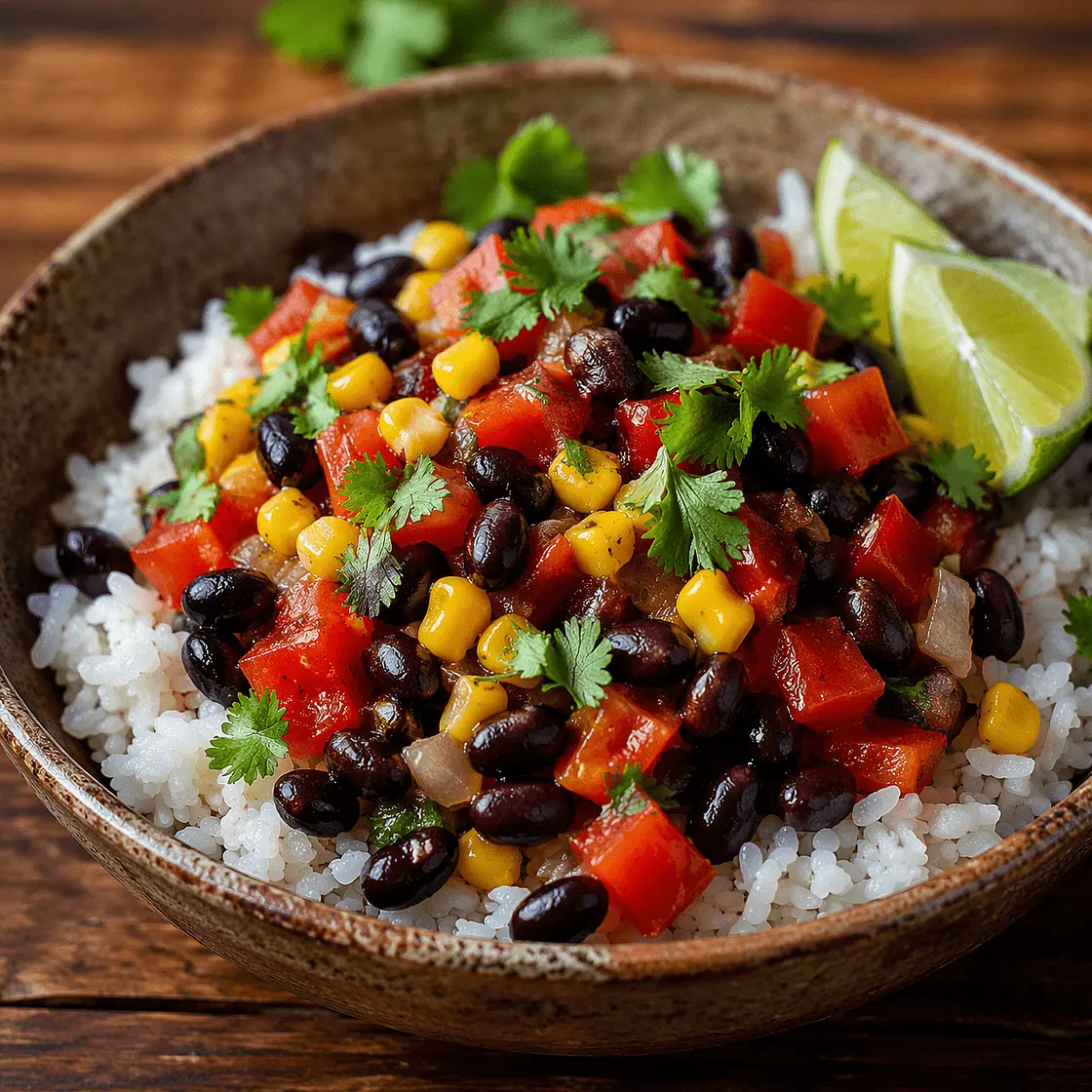Black Bean and Rice Bowls
