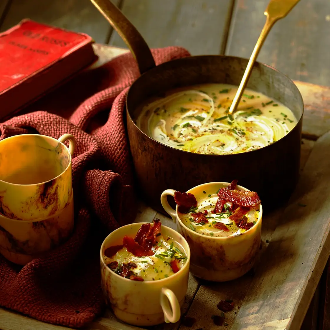 Baked potato soup