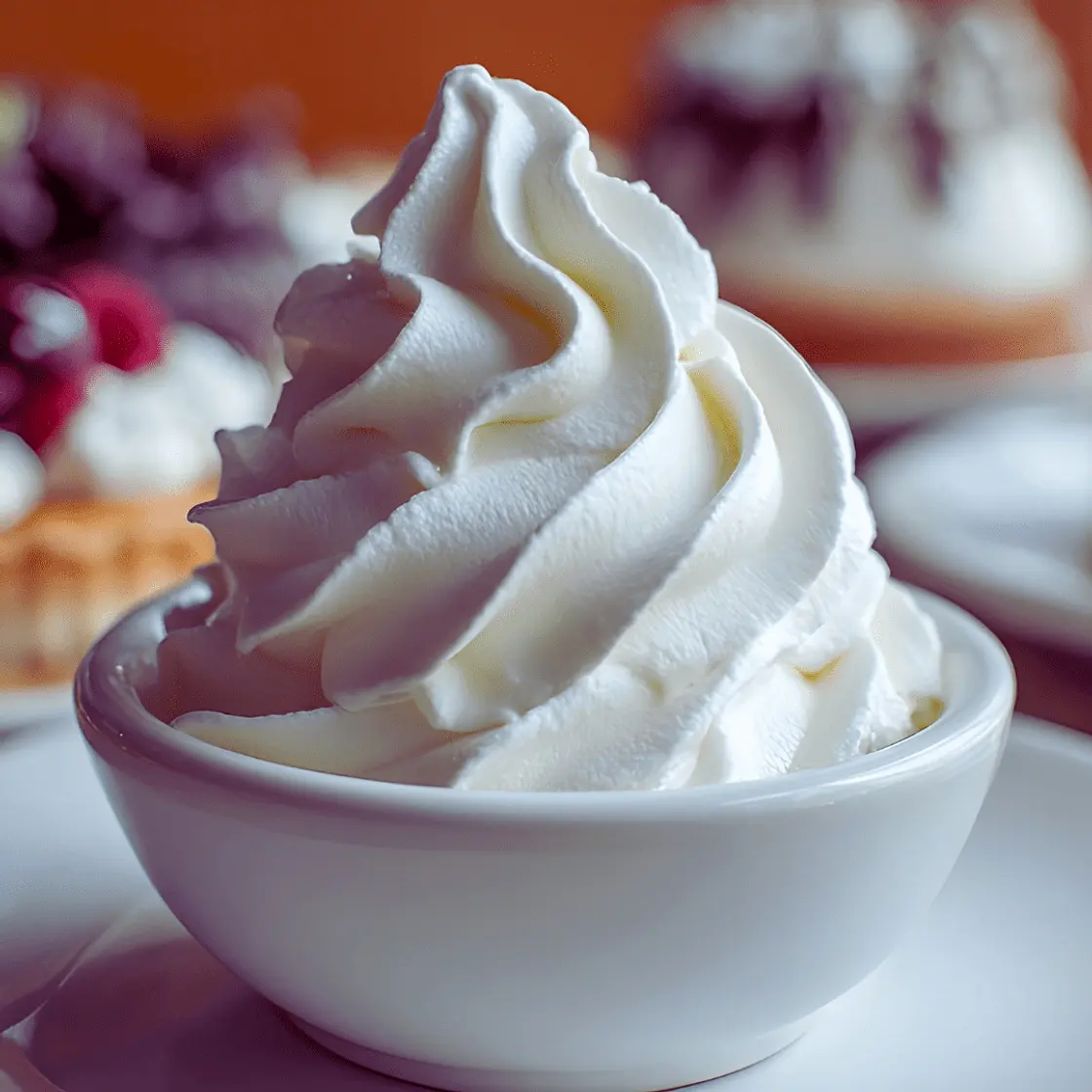 Gluten Free Whipped Cream Recipe