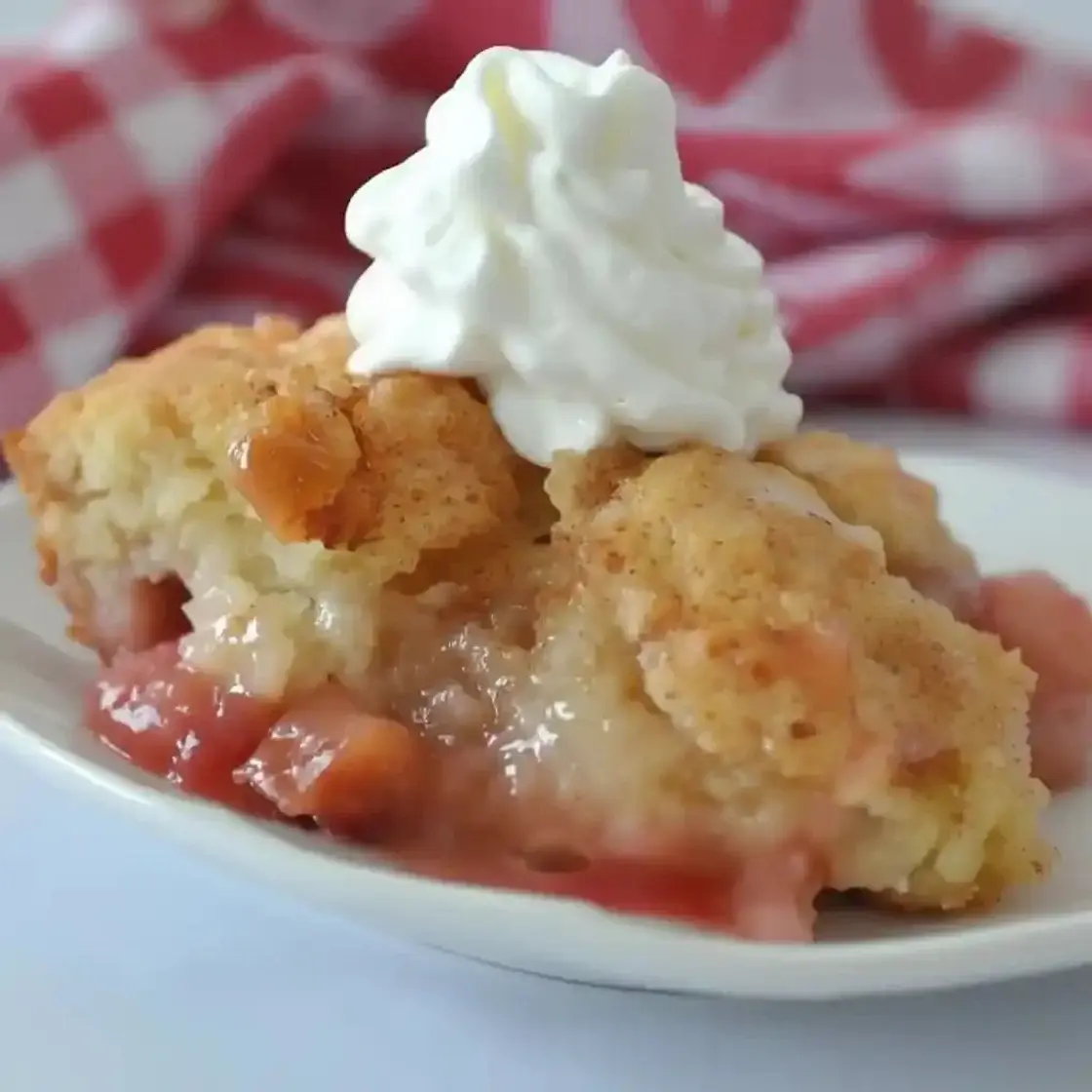 Rhubarb Pudding Cake