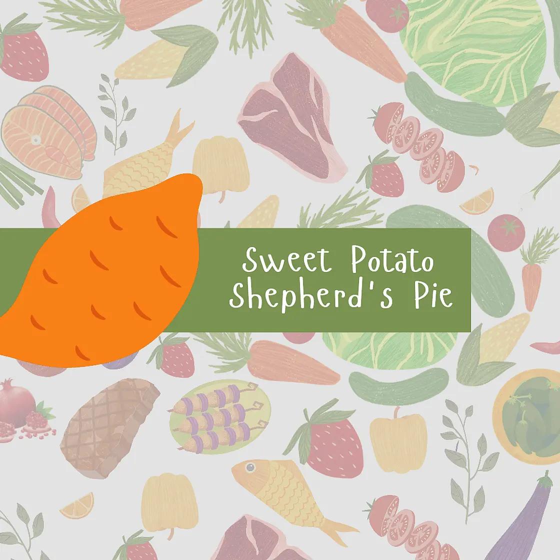 Sweet Potato Shepherd's Pie