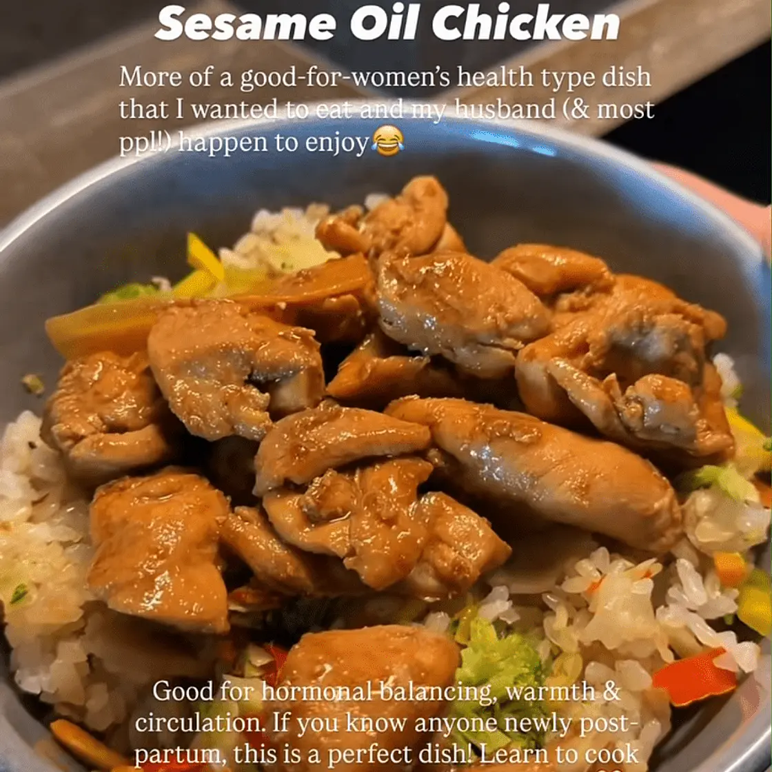 Sesame Oil Chicken