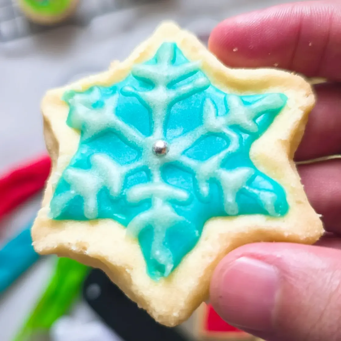 EASY Cookie Icing Recipe That Hardens