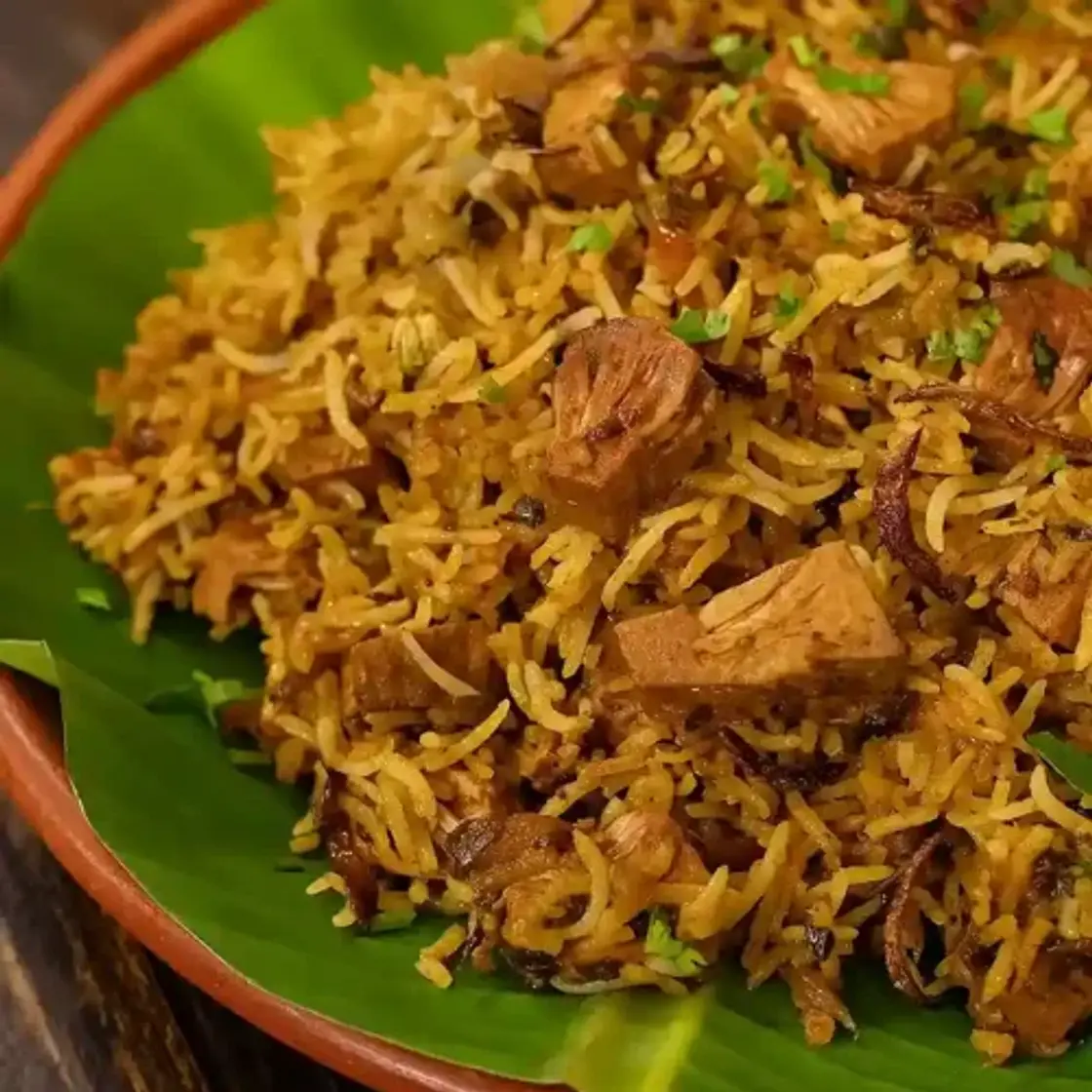 Jackfruit Dum Biryani