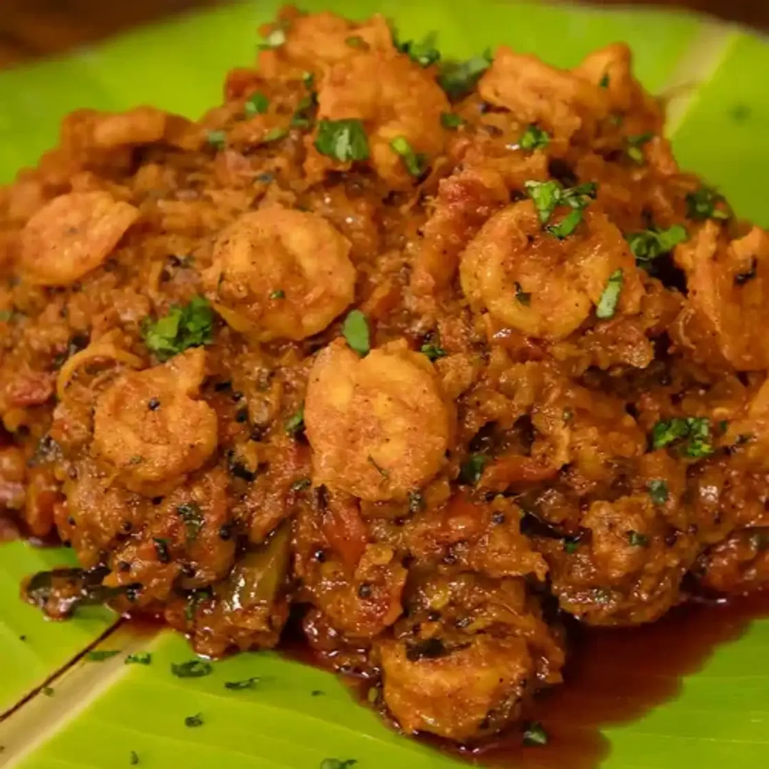 Chettinad Prawn Thokku