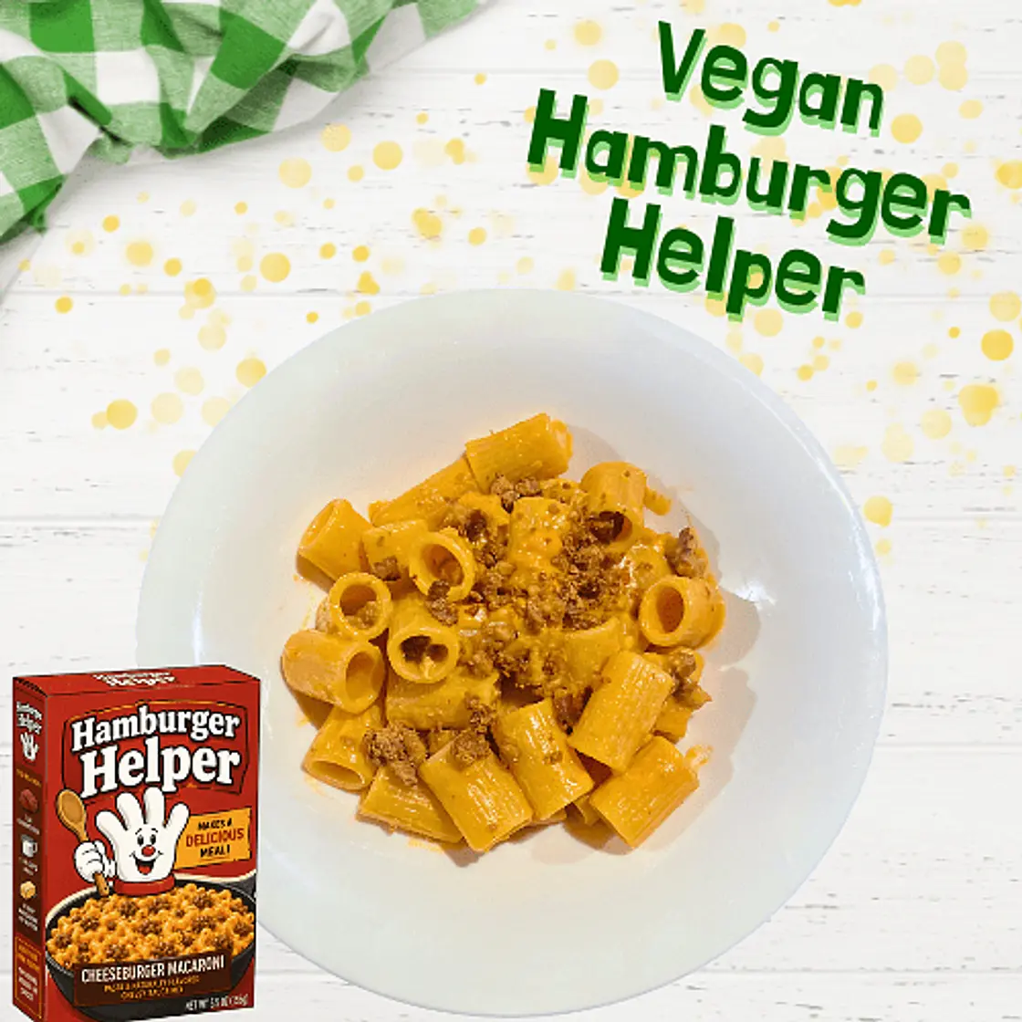 Vegan Hamburger Helper