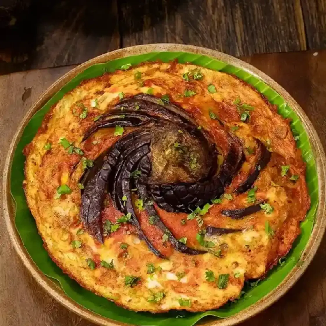 Eggplant Omelette