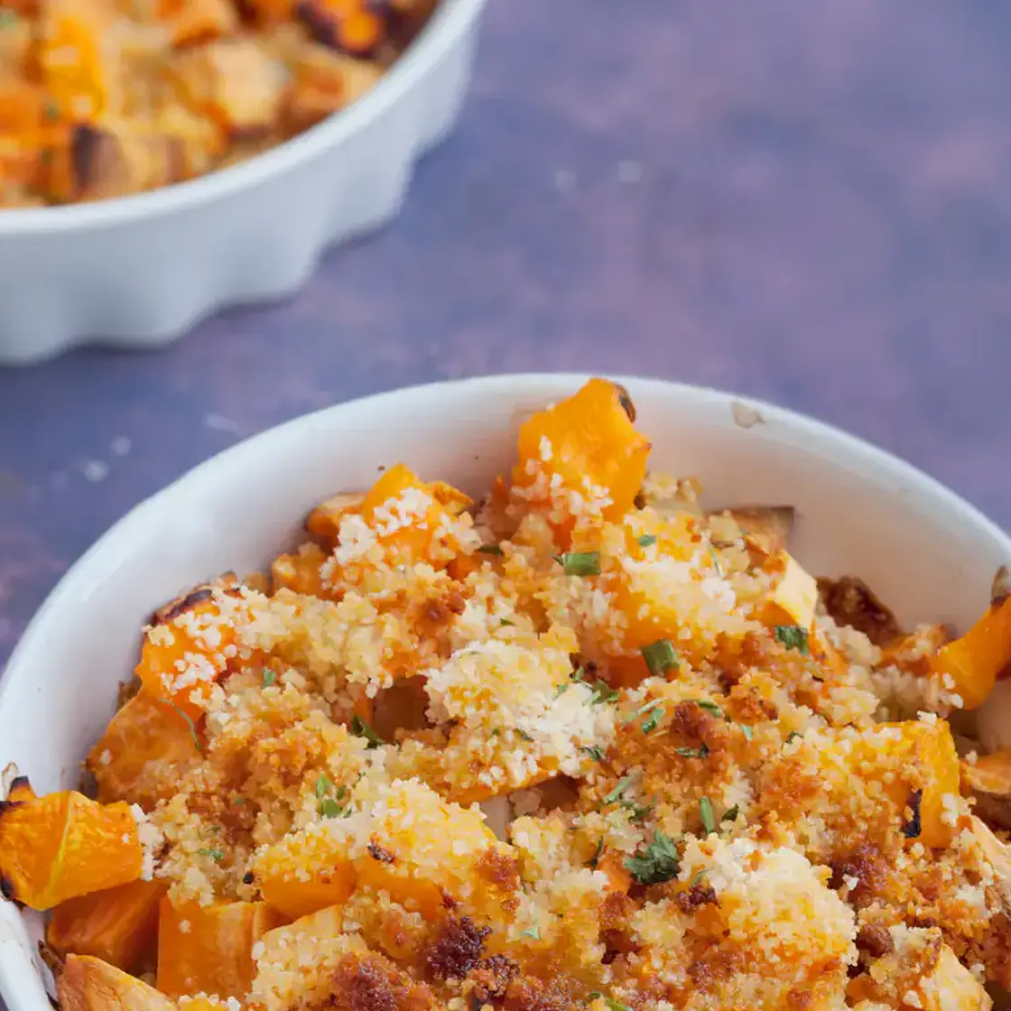 Gratin d'automne végétalien